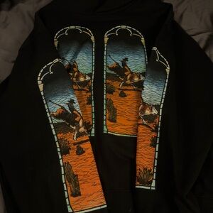 Men's Black Who decides War Hoodie